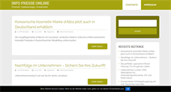 Desktop Screenshot of info-presse-online.de